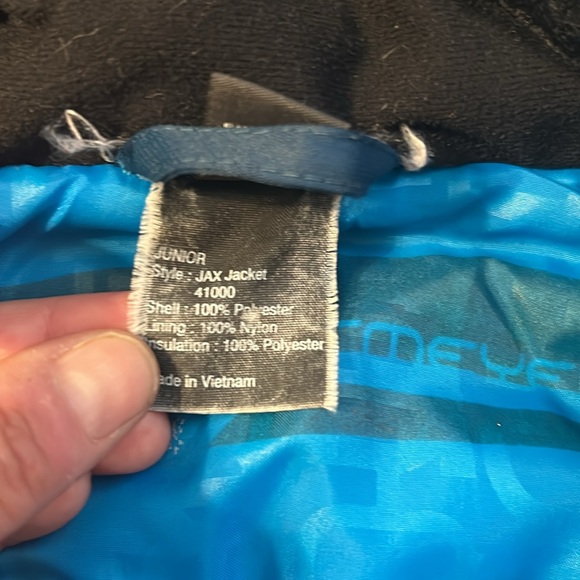 Obermeyer Jax Boys ski snow jacket sz Large 14-16 - Picture 4 of 8